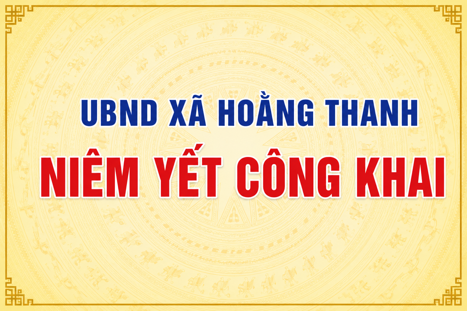 THÔNG BÁO VỀ VIỆC NIÊM YẾT CÔNG KHAI HỒ SƠ ĐĂNG KÝ, CẤP GIẤY CHỨNG NHẬN QUYỀN SỬ DỤNG ĐẤT ĐỐI VỚI PHẦN DIỆN TÍCH TĂNG THÊM SO VỚI GIẤY CHỨNG NHẬN ĐÃ CẤP CỦA ÔNG ĐÀO QUANG LONG TẠI THÔN ĐÔNG TÂY HẢI, XÃ HOẰNG THANH
