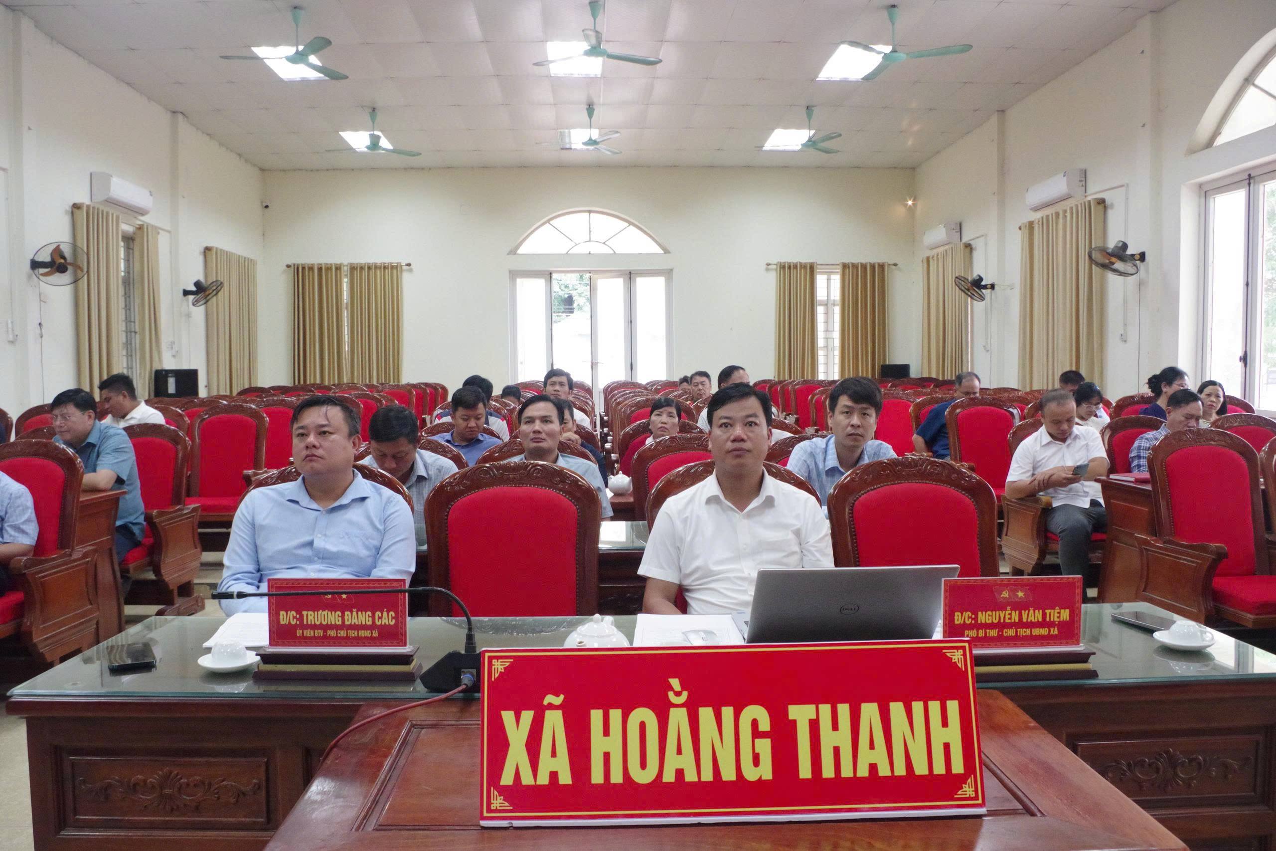 HOẰNG THANH THAM DỰ HỘI NGHỊ TRỰC TUYẾN TỔNG KẾT CÔNG TÁC TUYỂN CHỌN, GỌI CÔNG DÂN NHẬP NGŨ VÀ THỰC HIỆN NGHĨA VỤ THAM GIA CÔNG AN NHÂN DÂN NĂM 2026