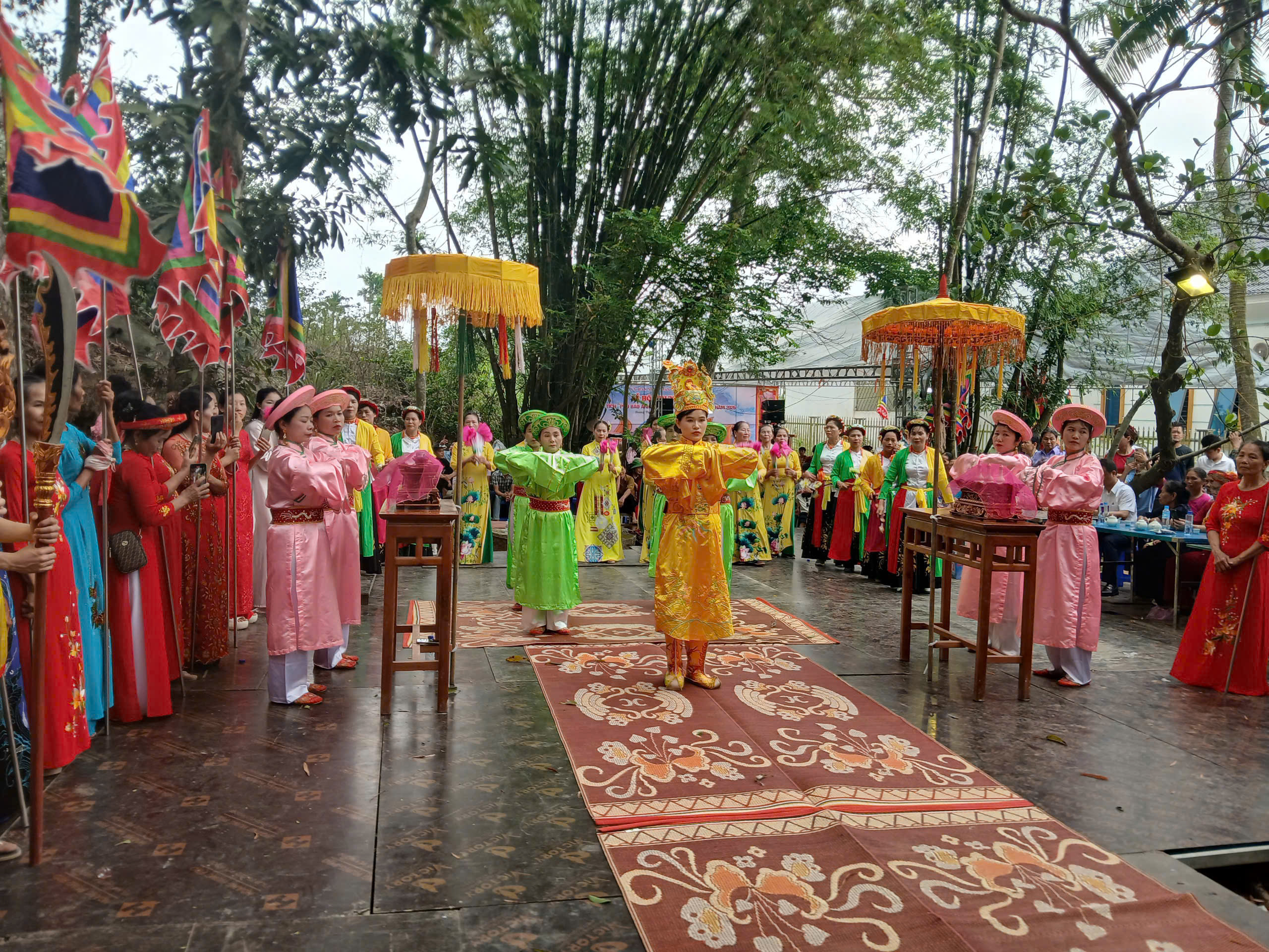 LỄ HỘI PHỦ BẢO ANH PHU NHÂN: NÉT ĐẸP VĂN HÓA TÂM LINH VÙNG QUÊ HOẰNG THANH
