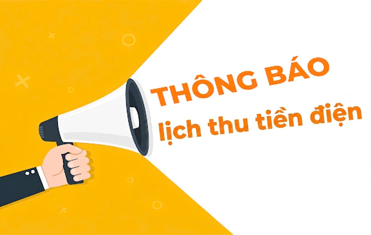 THÔNG BÁO CỦA HTX ĐIỆN HOẰNG THANH VỀ LỊCH THU TIỀN ĐIỆN THÁNG 04/2026