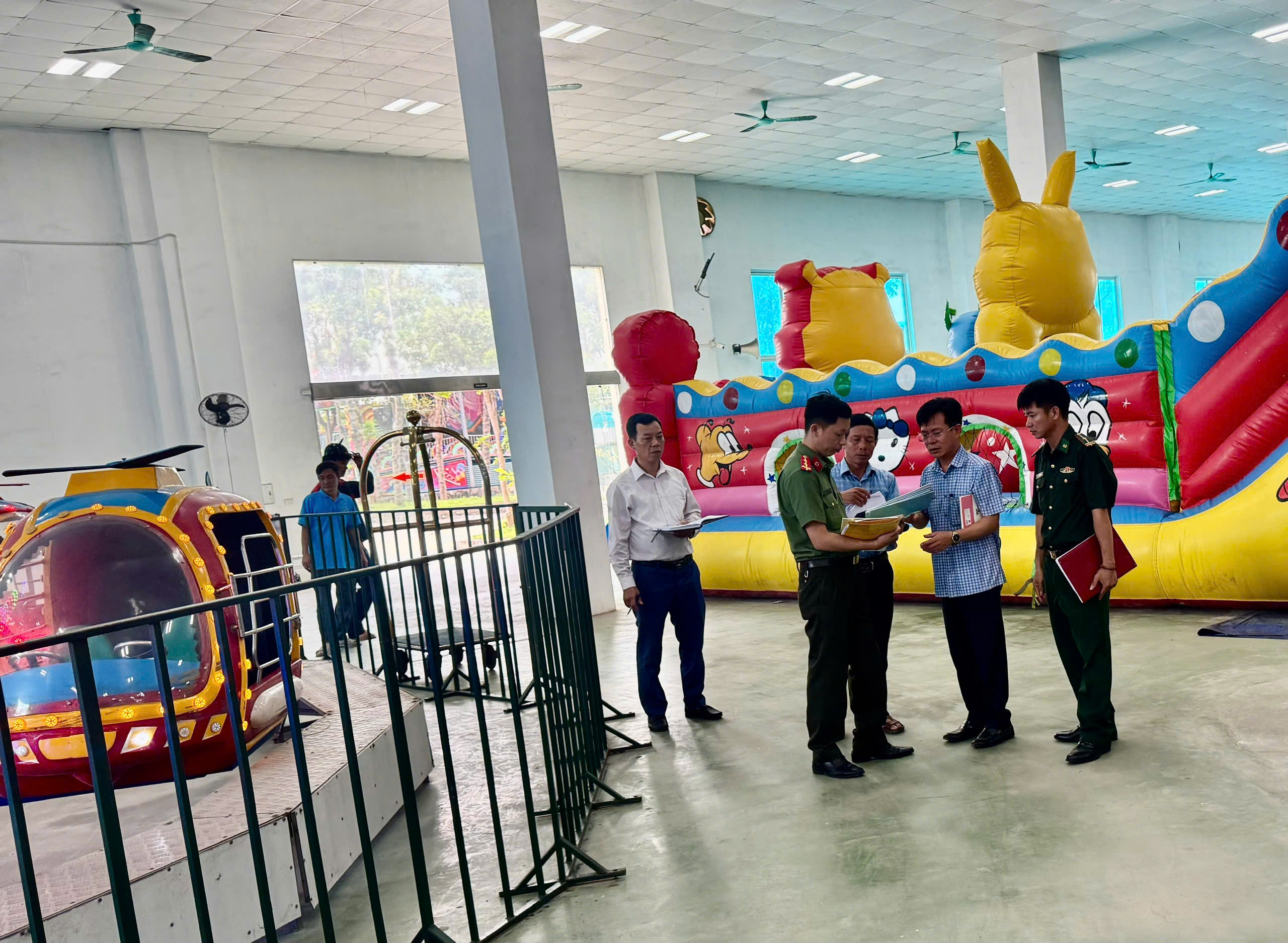 HOẰNG THANH: SIẾT CHẶT QUẢN LÝ AN TOÀN THIẾT BỊ TRÒ CHƠI TRƯỚC THỀM MÙA DU LỊCH 2026