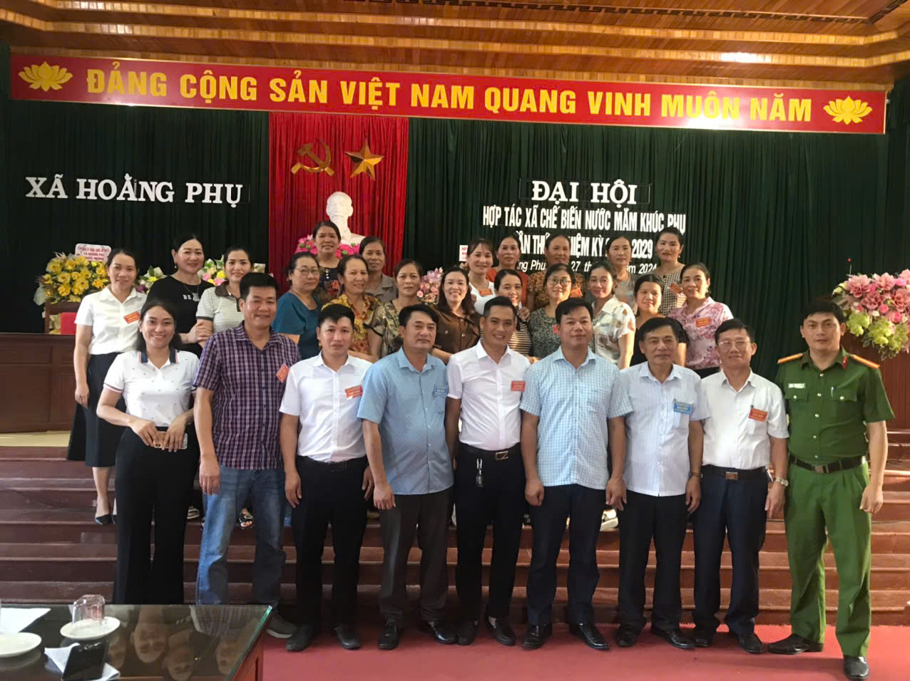 HỢP TÁC XÃ CHẾ BIẾN NƯỚC MẮM KHÚC PHỤ TỔ CHỨC ĐẠI HỘI LẦN THỨ 2, NHIỆM KỲ 2024-2029