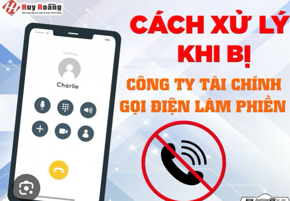 Cách xử lý khi bị gọi điện làm phiền