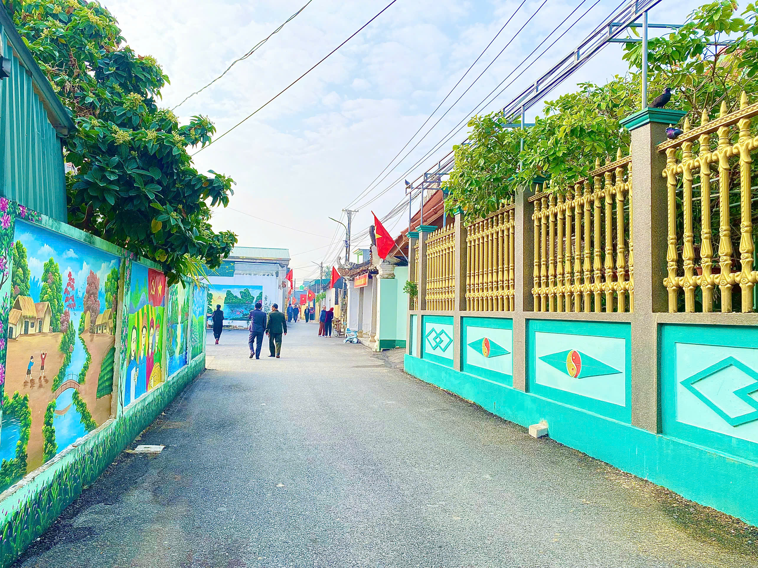 Thẩm định thôn nông thôn mới kiểu mẫu năm 2025 đối với 3 thôn: thôn 2, thôn 3 và thôn Nam Thọ