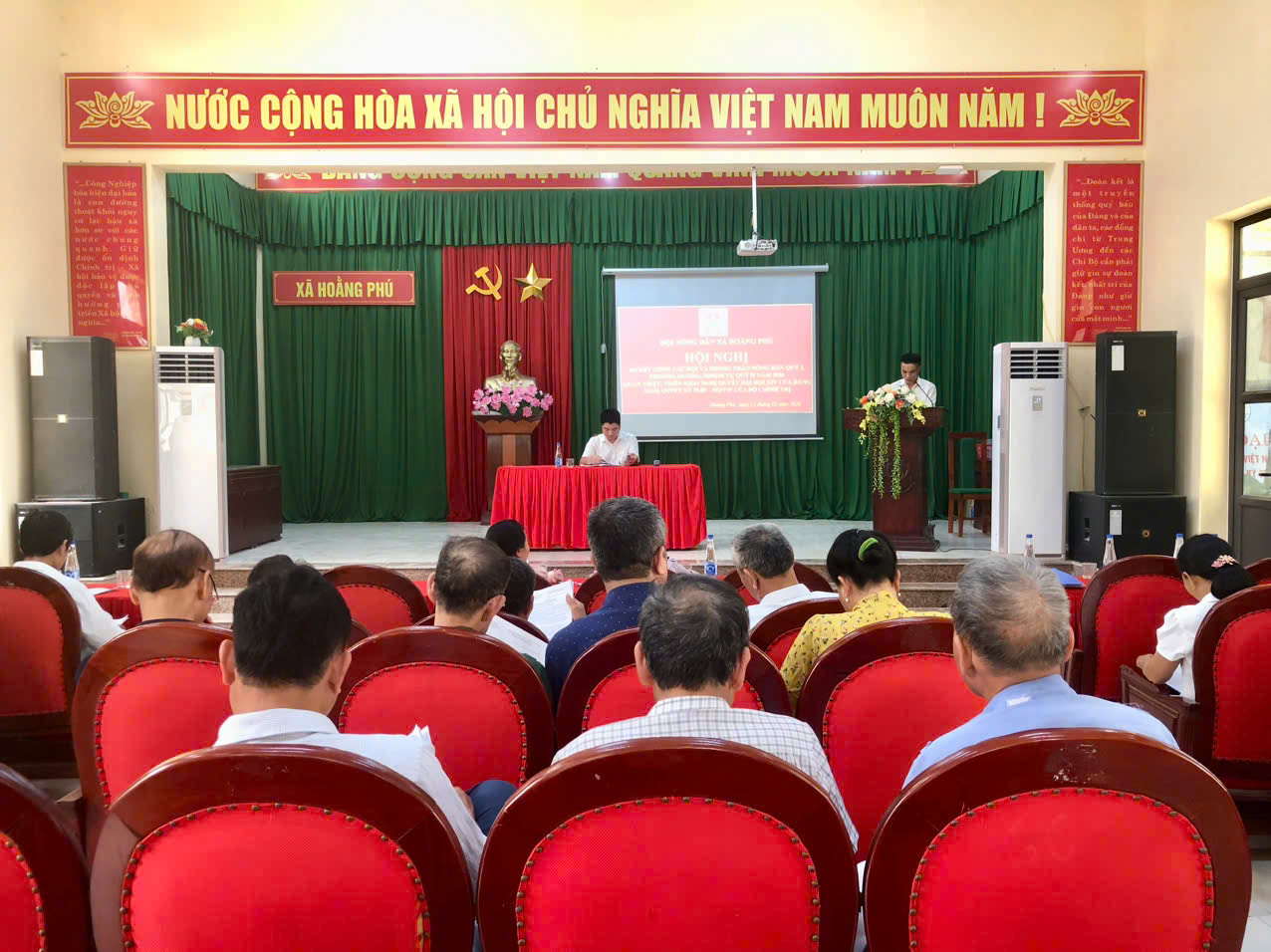 HỘI NÔNG DÂN XÃ HOẰNG PHÚ TỔ CHỨC HỘI NGHỊ SƠ KẾT CÔNG TÁC HỘI QUÝ I, TRIỂN KHAI NHIỆM VỤ QUÝ II NĂM 2026.