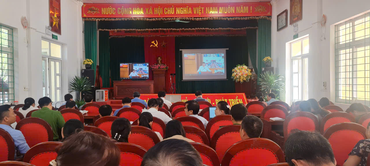 HỘI NGHỊ TRỰC TUYẾN TRIỂN KHAI NGHỊ QUYẾT LẦN THỨ 62 BAN CHẤP HÀNH ĐẢNG BỘ TỈNH THANH HÓA  ​