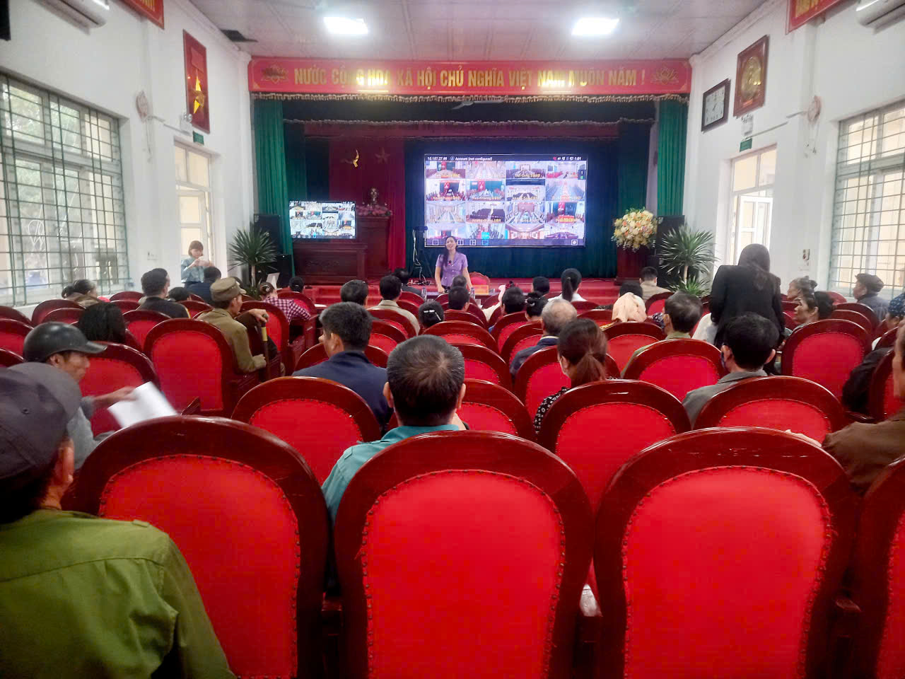 XÃ HOẰNG PHÚ TỔ CHỨC HỘI ĐỒNG XÁC ĐỊNH MỨC ĐỘ KHUYẾT TẬT CHO CÁC ĐỐI TƯỢNG TRÊN ĐỊA BÀN.