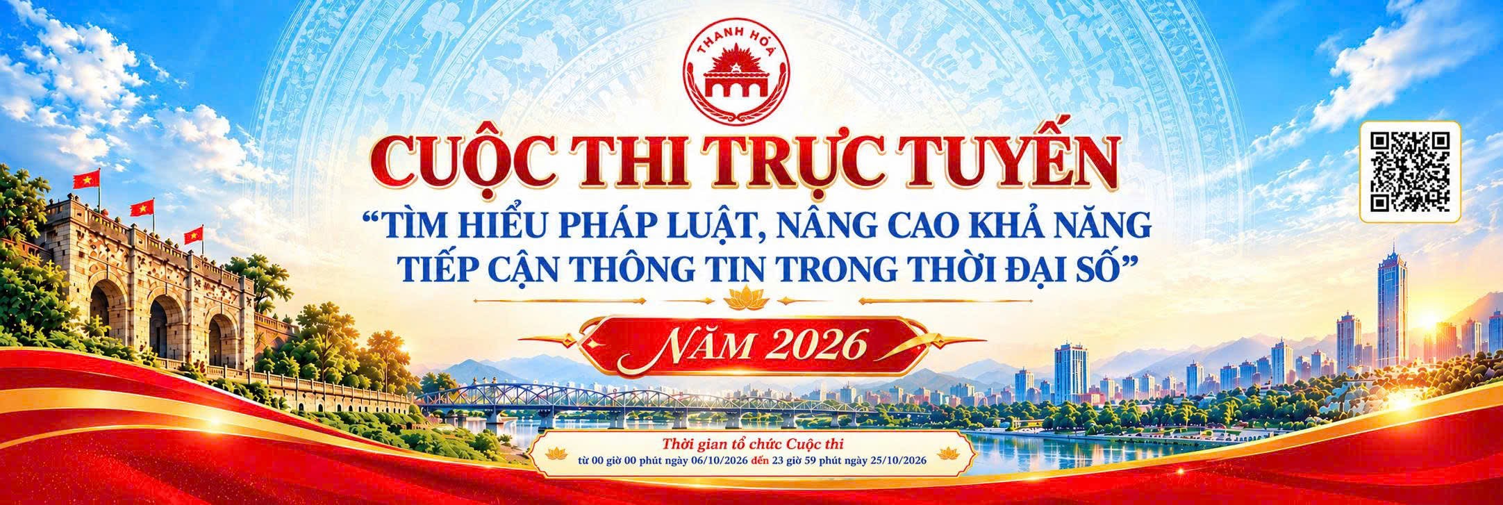 Xã Hoằng Phú phát động  cuộc thi trực tuyến “Tìm hiểu pháp luật, nâng cao khả năng tiếp cận thông tin trong thời đại số” năm 2026 