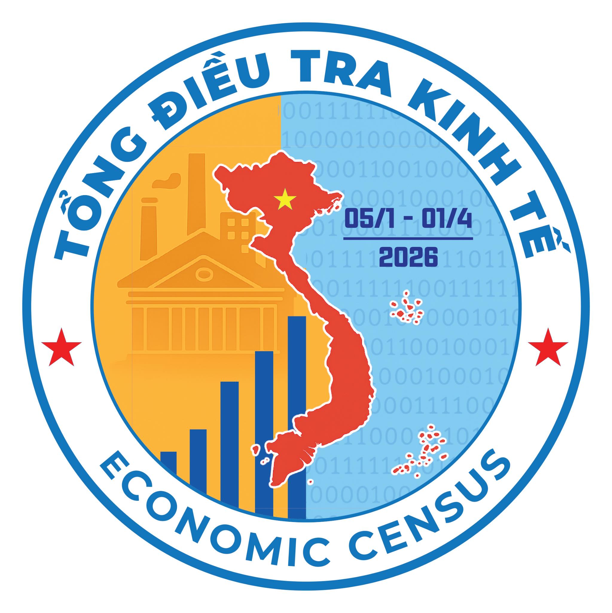 Tổng điều tra kinh tế năm 2026 trên phạm vi toàn quốc từ ngày 5/1/2026