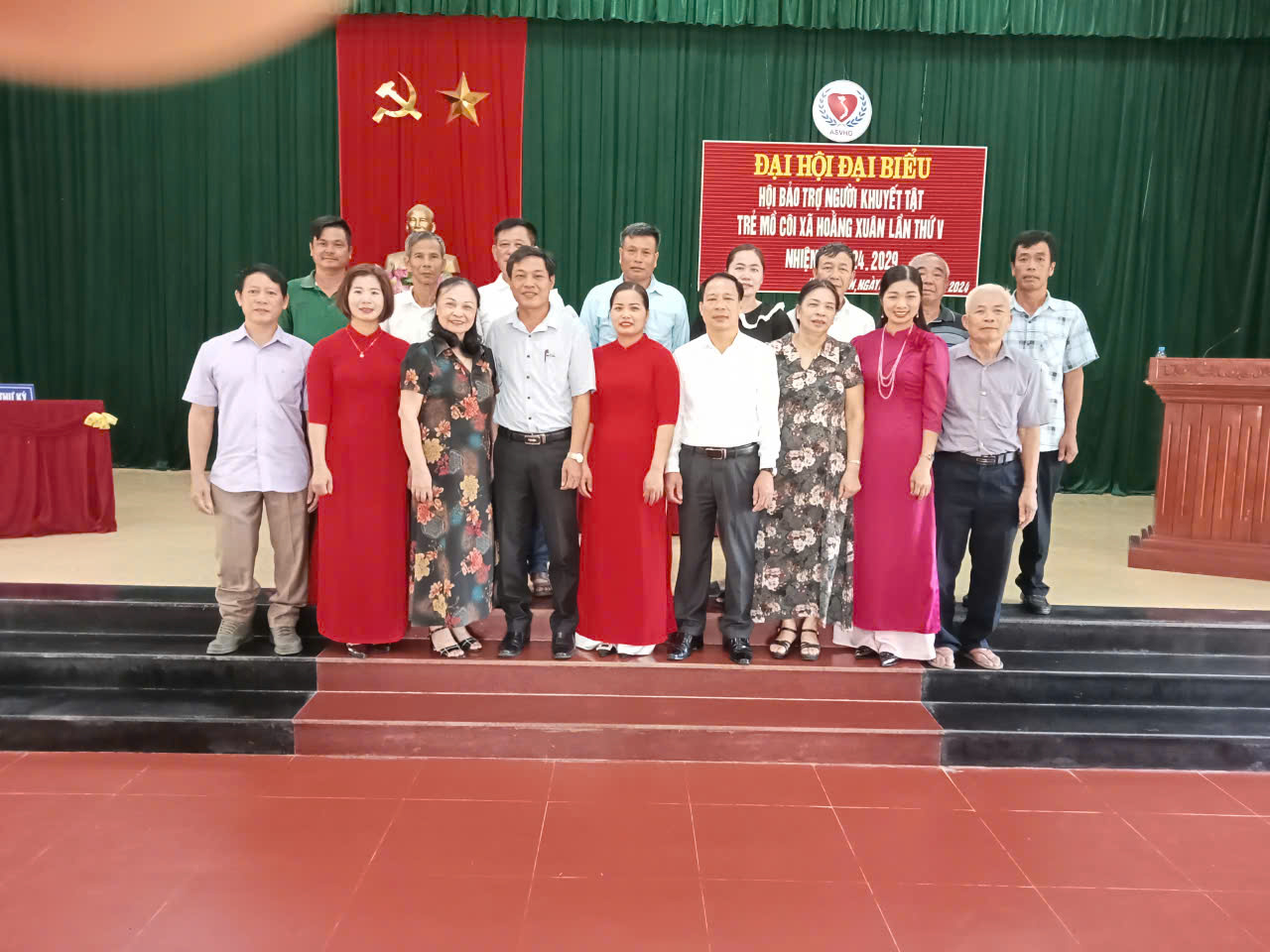 Hội Bảo trợ Người khuyết tật và Trẻ em mồ côi xã Hoằng Xuân, tổ chức Đại hội Đại biểu, nhiệm kỳ 2024 - 2029.