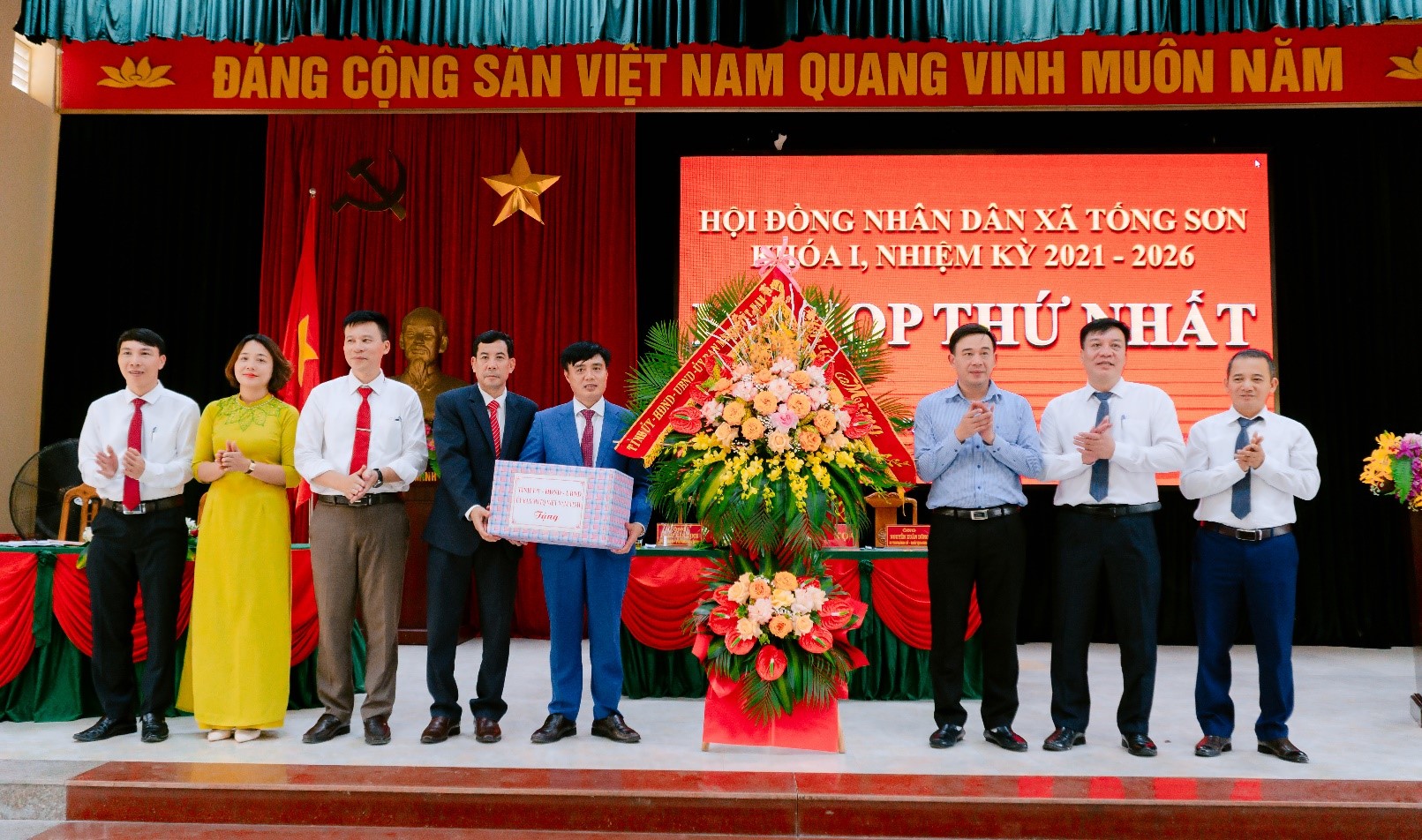 HĐND xã Tống Sơn tổ chức Kỳ họp thứ nhất, nhiệm kỳ 2021 – 2026 quyết định nhiều nội dung quan trọng