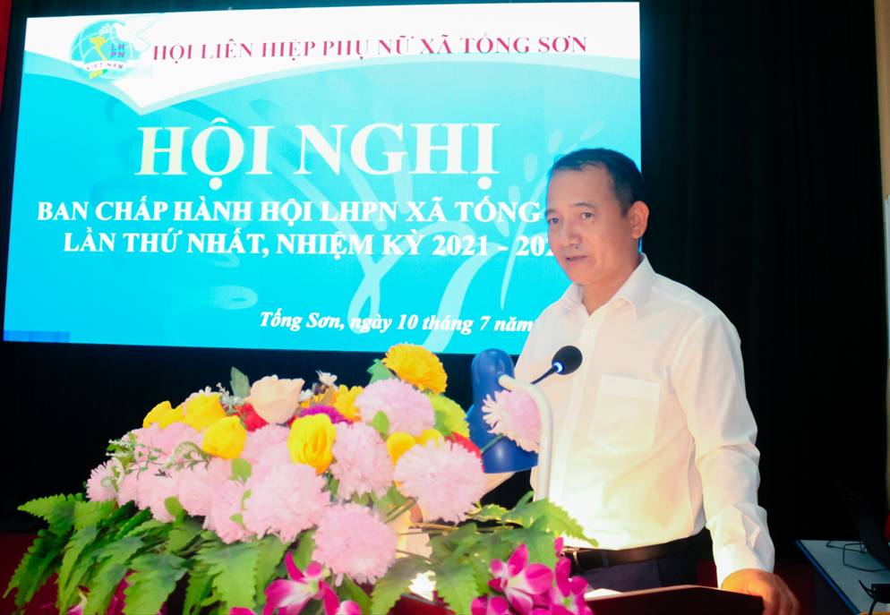 TỎ CHỨC HỘI NGHỊ CÔNG BỐ QUYẾT ĐỊNH CỦA CÁC TỔ CHỨC CHÍNH TRỊ - XÃ HỘI XÃ TỐNG SƠN