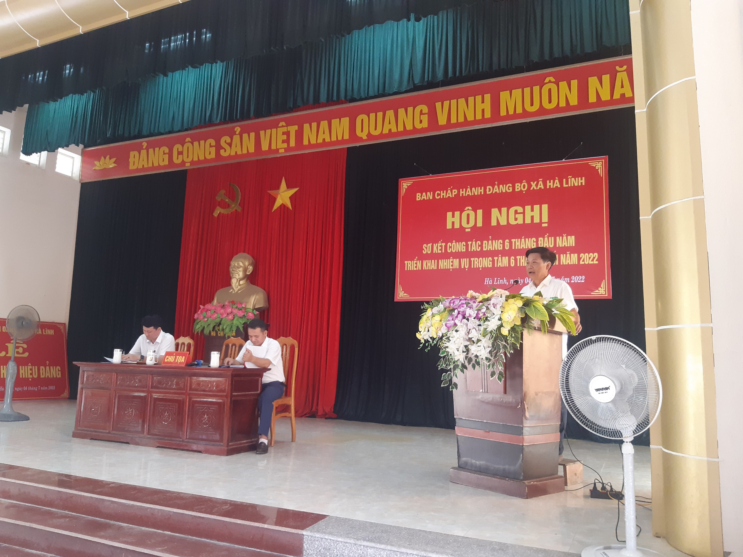 Hội nghị sơ kết công tác Đảng 6 tháng đầu năm, phương hướng nhiệm vụ 6 cuối năm 2022