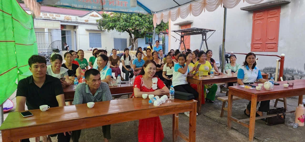 Hội LHPN xã tích cực chỉ đạo các chi hội tổ chức hội nghị tổng kết hoạt động, tiến tới Đại hội đại biểu phụ nữ xã Hà Trung lần thứ I, Nhiệm kỳ 2025 - 2030,
