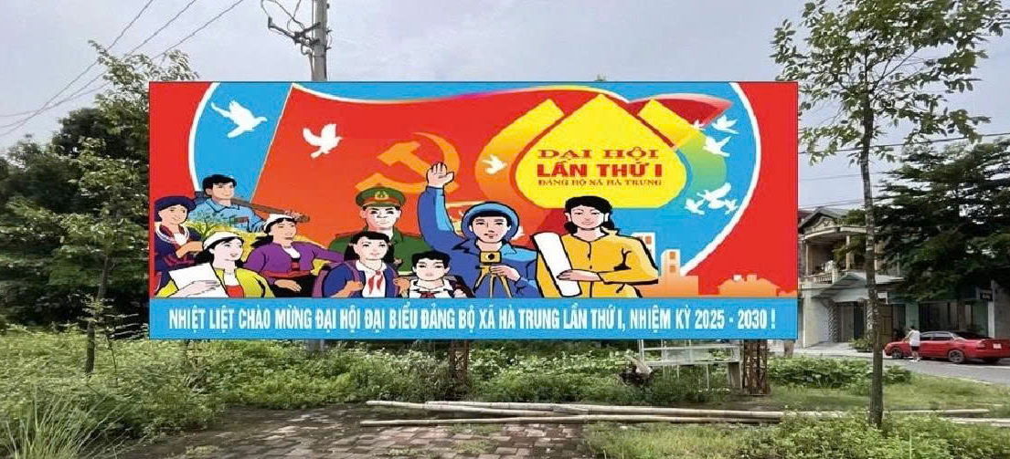 Hướng tới Đại hội Đại biểu Đảng bộ xã Hà Trung nhiệm kỳ 2025 - 2030: Sự kiện chính trị trọng đại của địa phương
