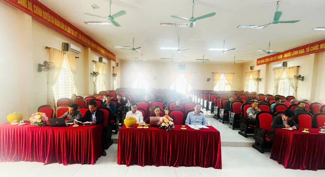 Đảng ủy xã Lĩnh Toại tổ chức Hội nghị Ban Chỉ đạo về phát triển khoa học, công nghệ, đổi mới sáng tạo và chuyển đổi số