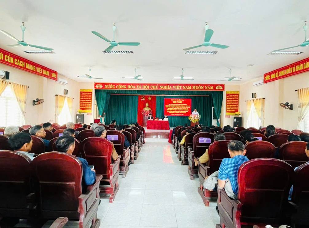 ĐẢNG ỦY XÃ LĨNH TOẠI  TỔ CHỨC HỘI NGHỊ BAN CHẤP HÀNH ĐẢNG BỘ MỞ RỘNG