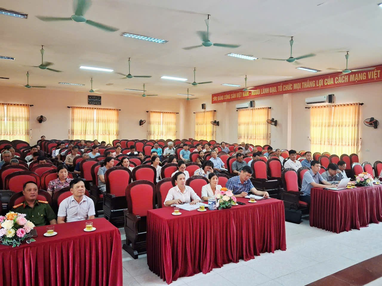 ĐẢNG ỦY XÃ LĨNH TOẠI TỔ CHỨC HỘI NGHỊ GIAO BAN THÁNG 5 NĂM 2026