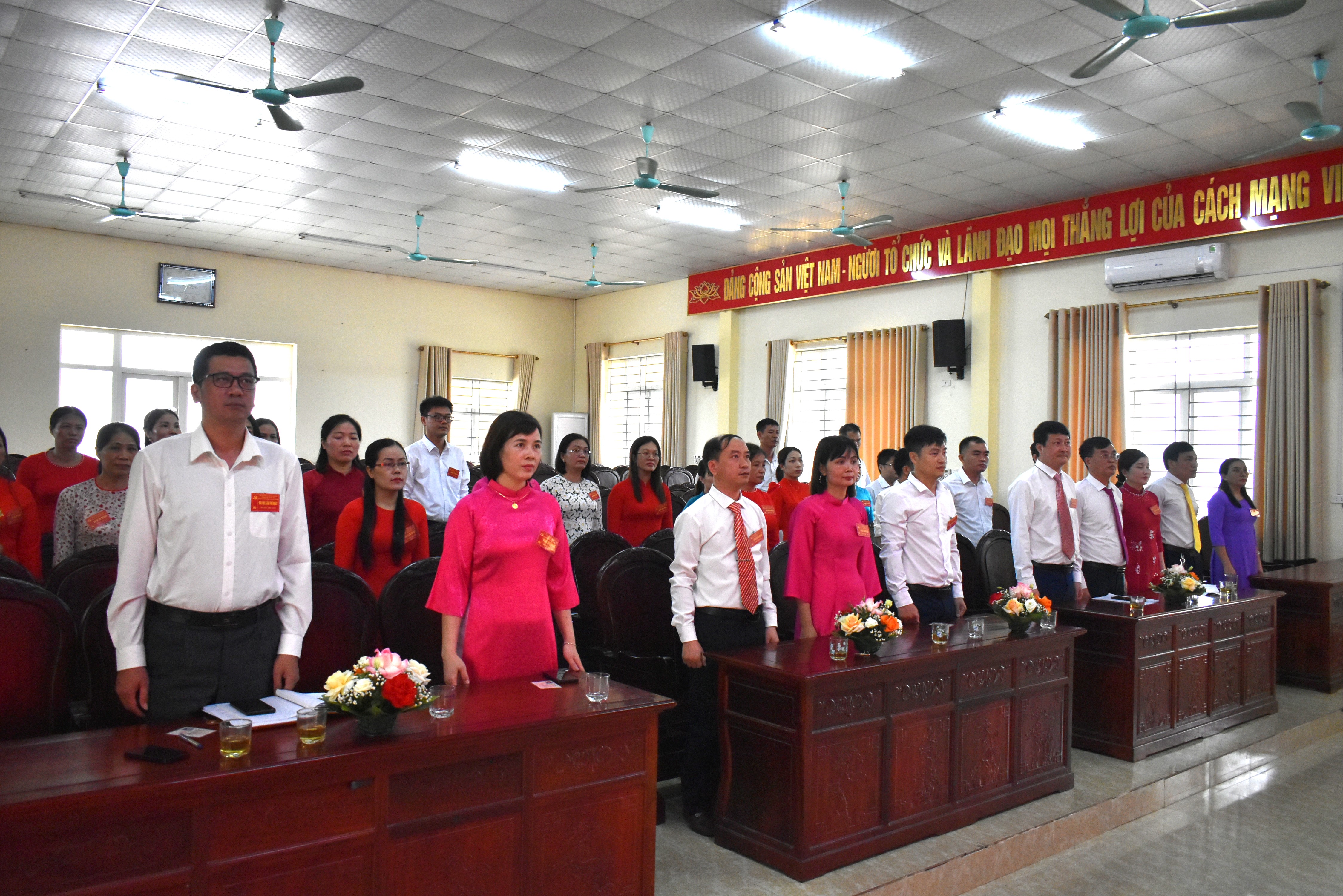 ĐẠI HỘI ĐẢNG BỘ UBND XÃ HOẠT GIANG LẦN THỨ I, NHIỆM KỲ 2025 - 2030