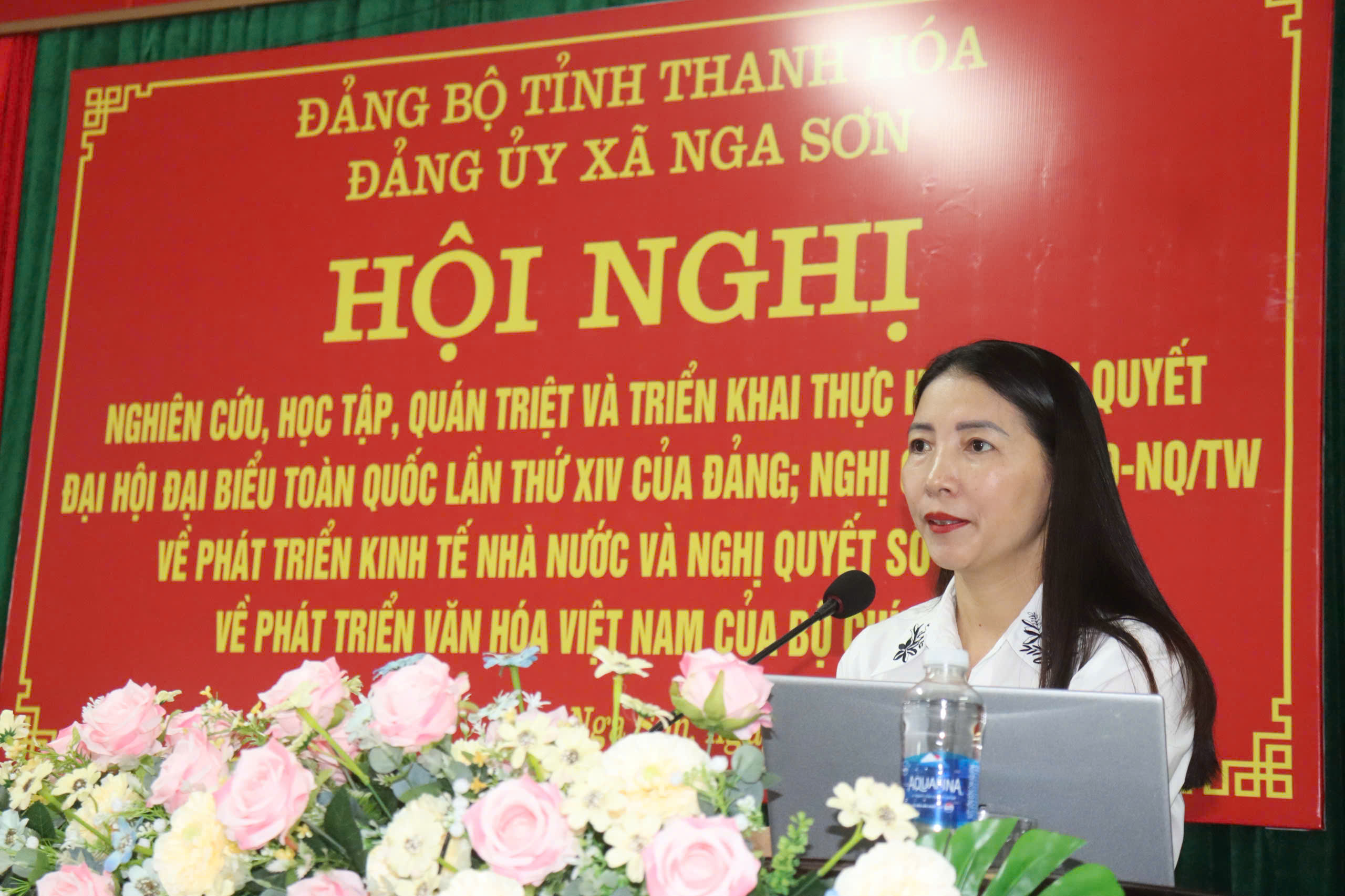 HỘI NGHỊ NGHIÊN CỨU, HỌC TẬP, QUÁN TRIỆT VÀ TRIỂN KHAI CÁC NGHỊ QUYẾT CỦA ĐẢNG