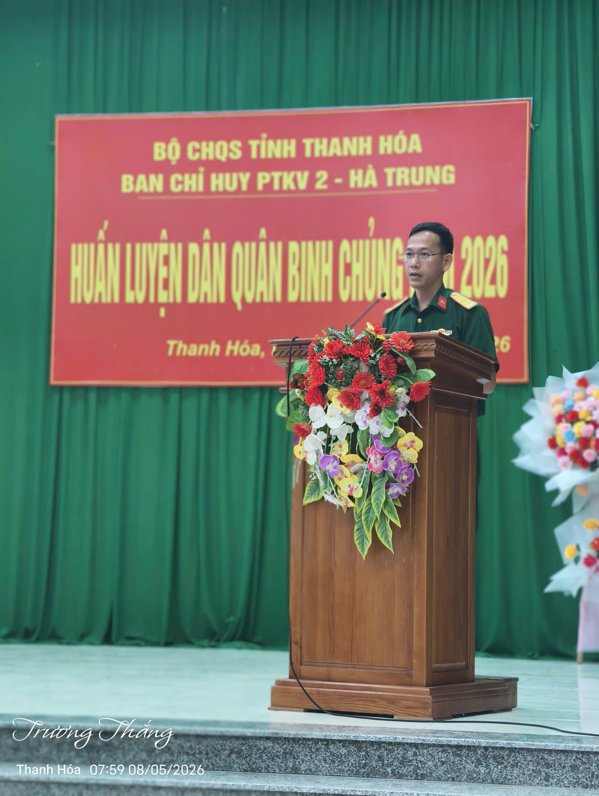 KHAI MẠC HUẤN LUYỆN DÂN QUÂN BINH CHỦNG NĂM 2026