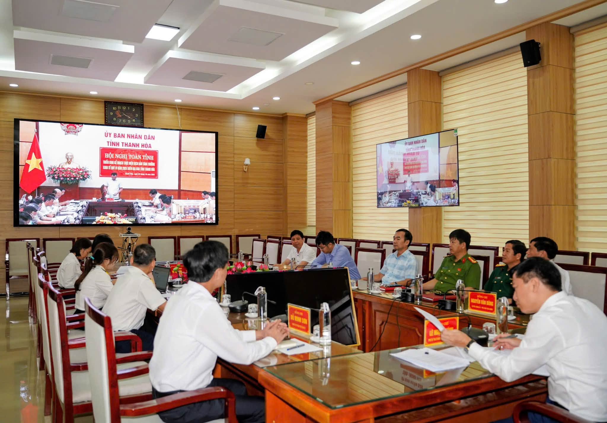 XÃ NGA SƠN THAM DỰ HỘI NGHỊ TRỰC TUYẾN TRIỂN KHAI KẾ HOẠCH THỰC HIỆN KỊCH BẢN TĂNG TRƯỞNG KINH TẾ QUÝ IV NĂM 2026
