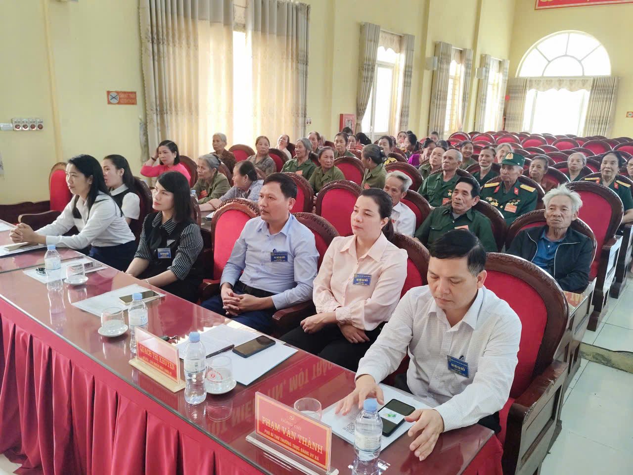 HỘI CỰU THANH NIÊN XUNG PHONG XÃ NGA THẮNG TỔ CHỨC ĐẠI HỘI ĐẠI BIỂU LẦN THỨ NHẤT, NHIỆM KỲ 2026 –2031