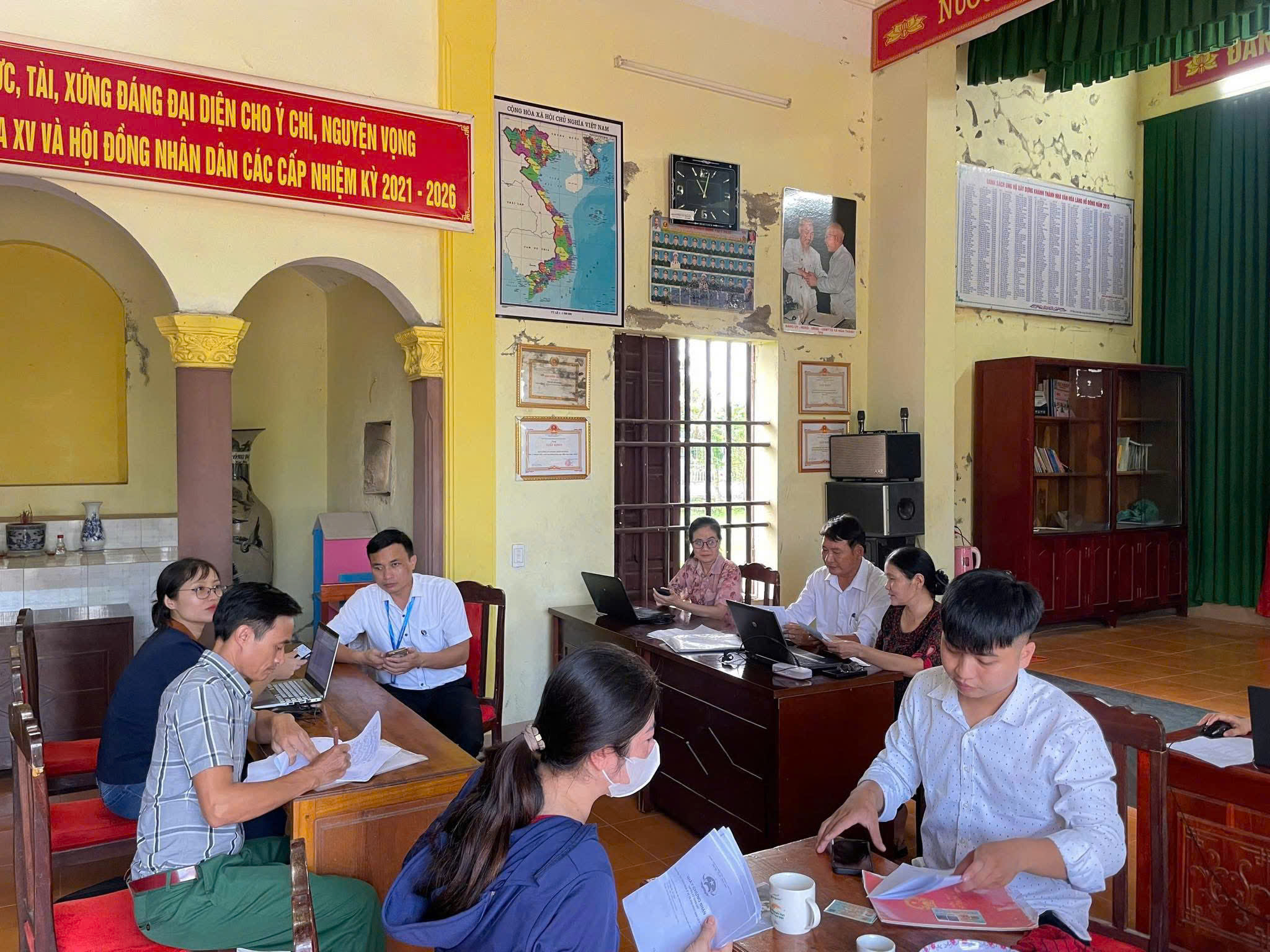 Hồ Vương tích cực thực hiện chiến dịch làm giàu, làm sạch dữ liệu đất đai