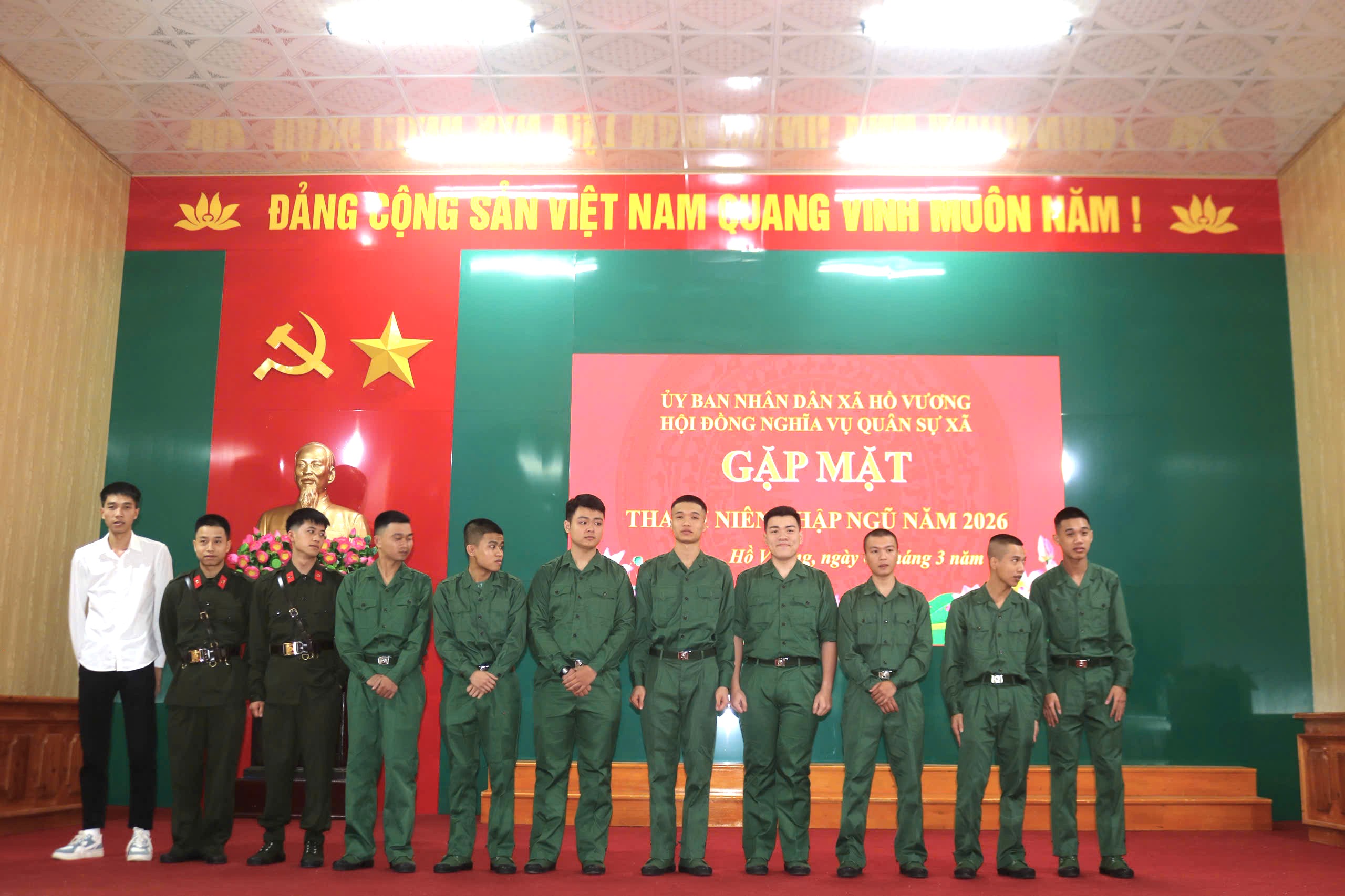 TUỔI TRẺ XÃ HỒ VƯƠNG VIẾT TIẾP TRUYỀN THỐNG CÙNG LÊN ĐƯỜNG BẢO VỆ TỔ QUỐC 2026