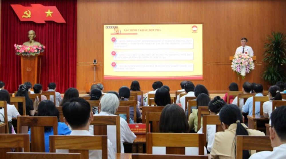 Xã Ba Đình tham gia hội nghị quán triệt, triển khai Nghị quyết Đại hội đại biểu toàn quốc MTTQ Việt Nam lần thứ XI
