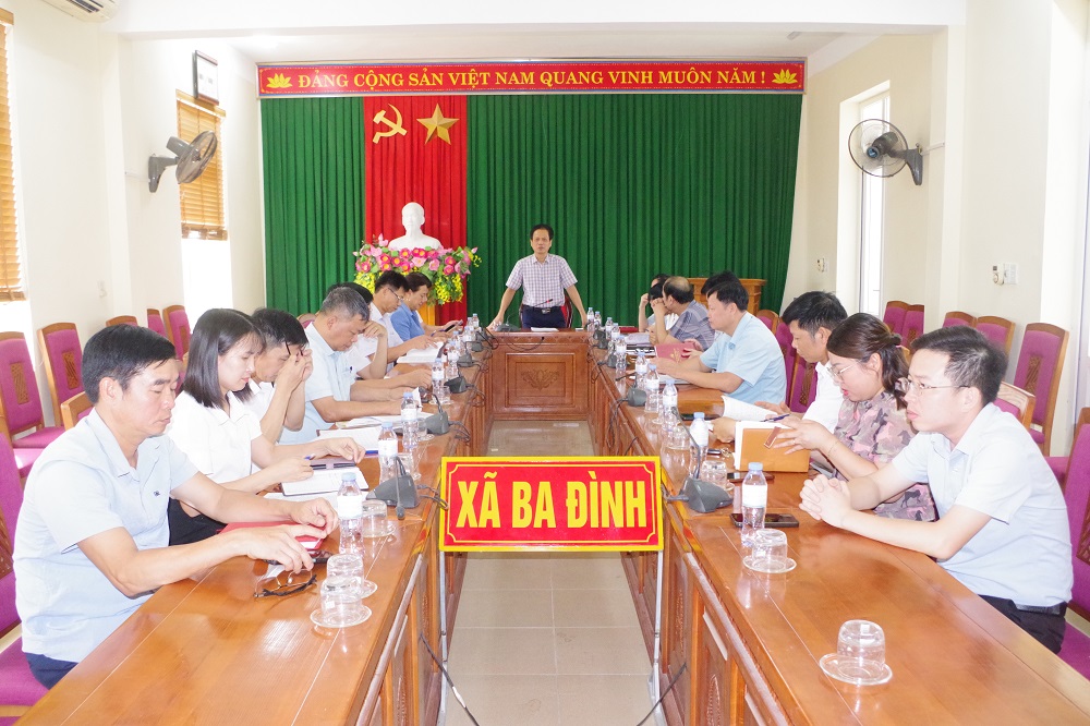 Ban Thường vụ Đảng ủy xã Ba Đình cho ý kiến về kết quả thực hiện nhiệm vụ 6 tháng đầu năm 2026