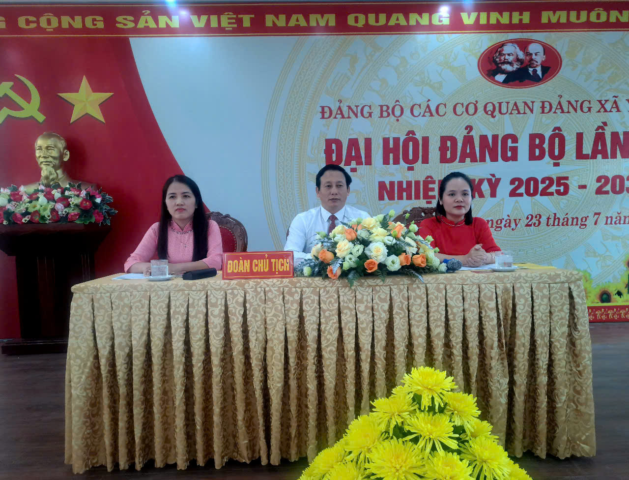 Đảng bộ các cơ quan Đảng xã Yên Định Đại hội lần thứ nhất, nhiệm kỳ 2025–2030