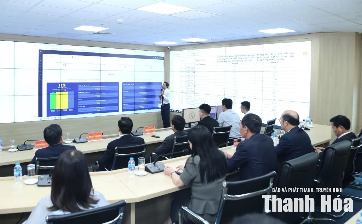 Chỉ thị về đẩy mạnh xây dựng, phát triển, kết nối, chia sẻ và khai thác dữ liệu phục vụ hoạt động của IOC Thanh Hóa và ứng dụng số Thanh Hóa