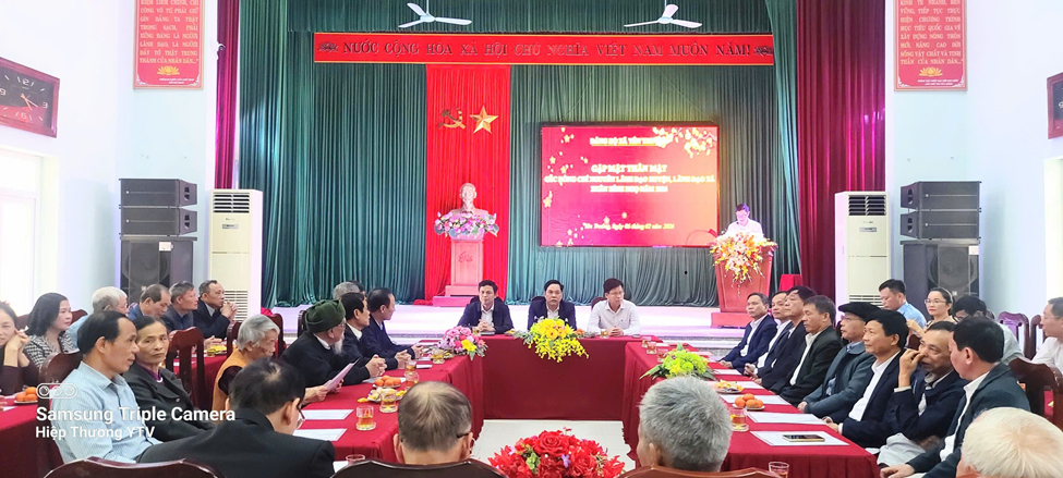 Đảng bộ xã Yên Trường tổ chức gặp mặt thân mật các đồng chí nguyên lãnh đạo huyện, lãnh đạo xã, xuân Bính Ngọ 2026.