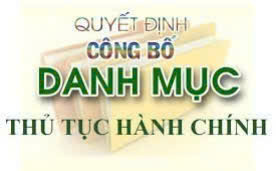 Quyết định về việc công bố Danh mục thủ tục hành chính được sửa đổi, bổ sung trong lĩnh vực Hoạt động khoa học và công nghệ thuộc phạm vi chức năng quản lý của Sở Khoa học và Công nghệ tỉnh Thanh Hóa