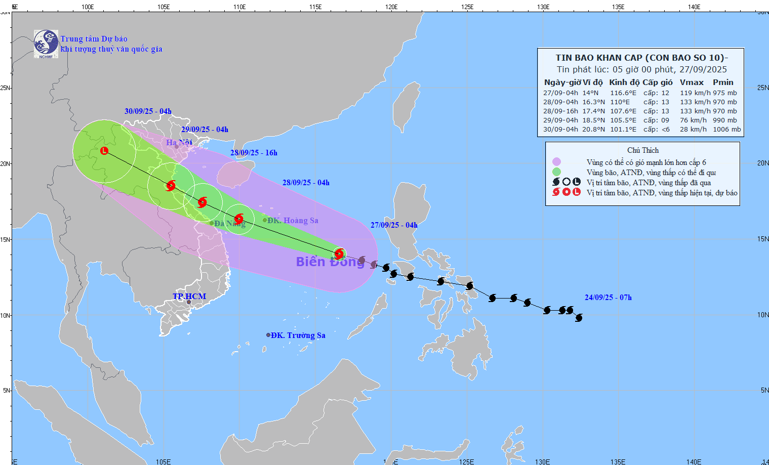 Cập nhật tin tức Công tác phòng chống Cơn bão số  10  (bualoi) trên địa bàn xã Yên Phú