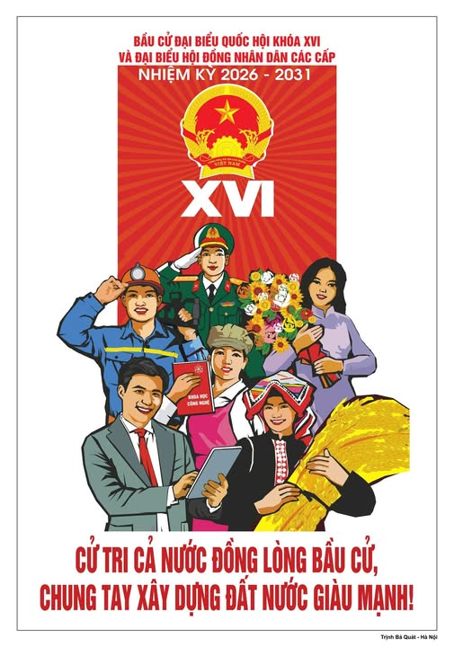 XÃ QUÝ LỘC HƯỚNG TỚI NGÀY HỘI NON SÔNG 15/3/2026 – GỬI TRỌN NIỀM TIN QUA LÁ PHIẾU.