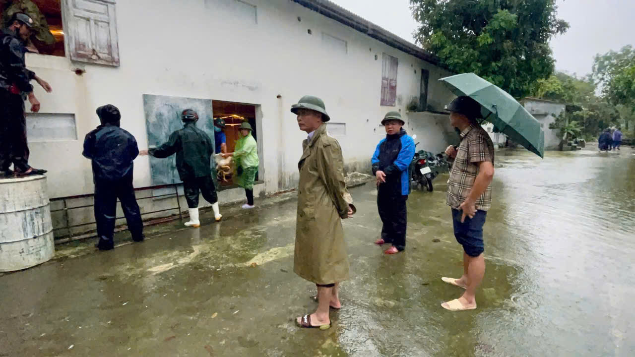 Công tác phòng chống bão tại xã Quý Lộc, tỉnh Thanh Hóa
