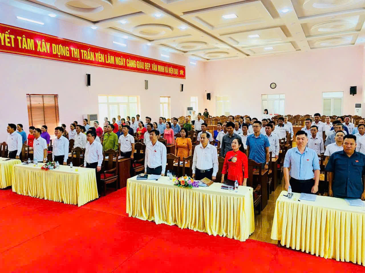  HĐND xã Quý Lộc  tổ chức kỳ họp thứ XVI, khóa XII nhiệm kỳ 2021 - 2026