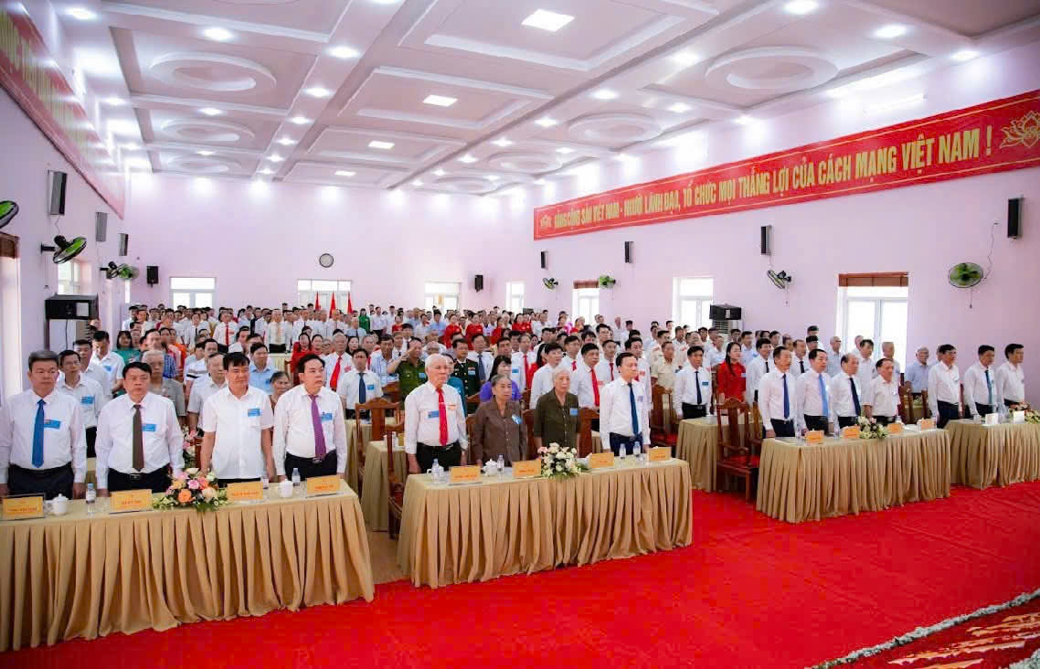 Đại hội đảng bộ xã Quý Lộc lần thứ I, nhiệm kỳ 2025 - 2030