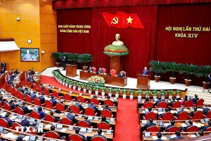 Khai mạc trọng thể Hội nghị lần thứ 2 Ban Chấp hành Trung ương Đảng khóa XIV