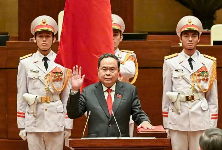 Đồng chí Trần Thanh Mẫn tái đắc cử chức Chủ tịch Quốc hội khóa XVI