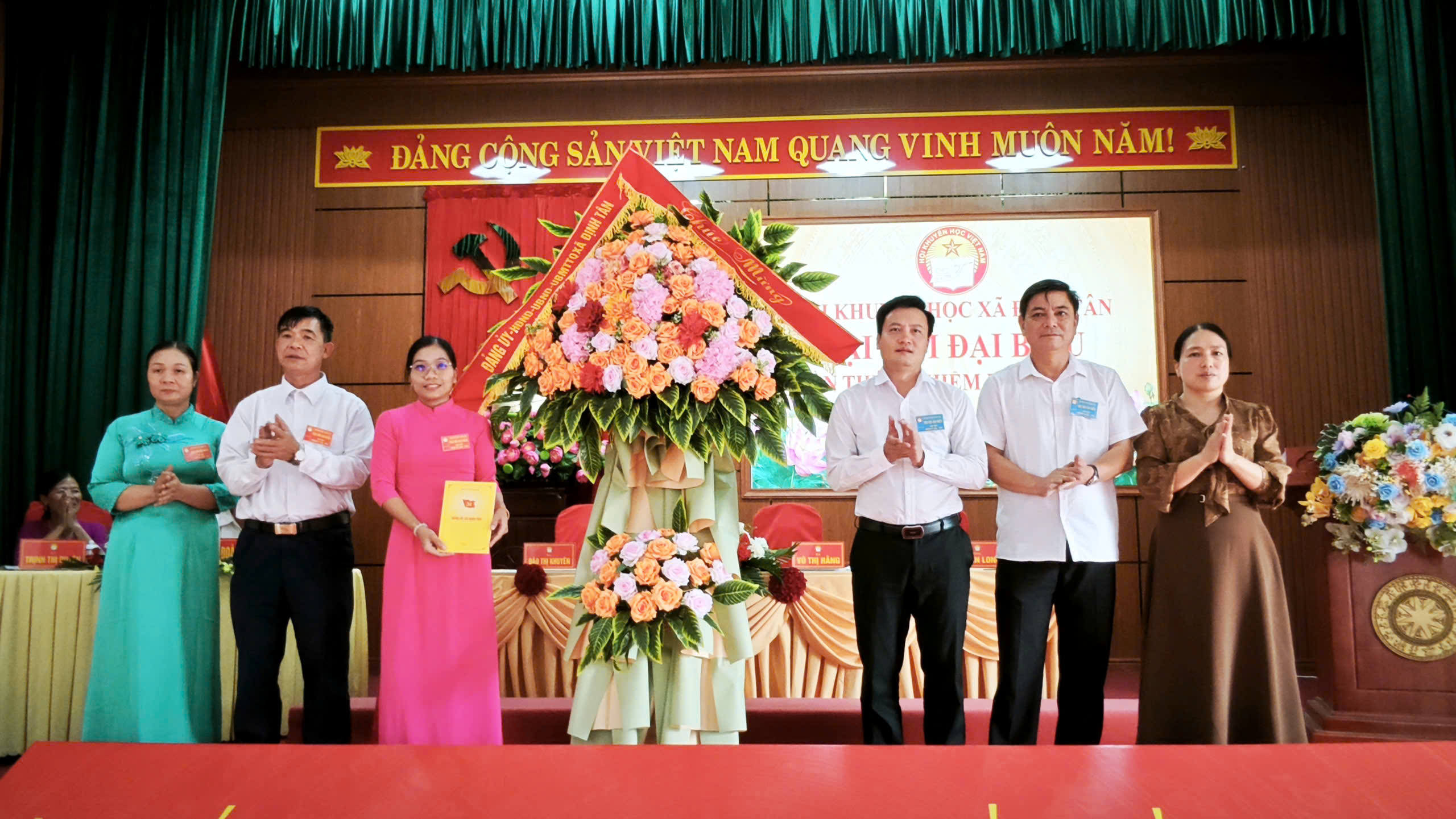 Đại hội đại biểu hội khuyến học xã Định Tân lần thứ I, nhiệm kỳ 2026 - 2031