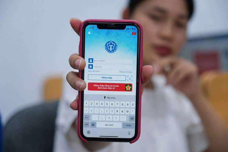 Hướng dẫn tích hợp tài khoản an sinh xã hội trên ứng dụng VNeID