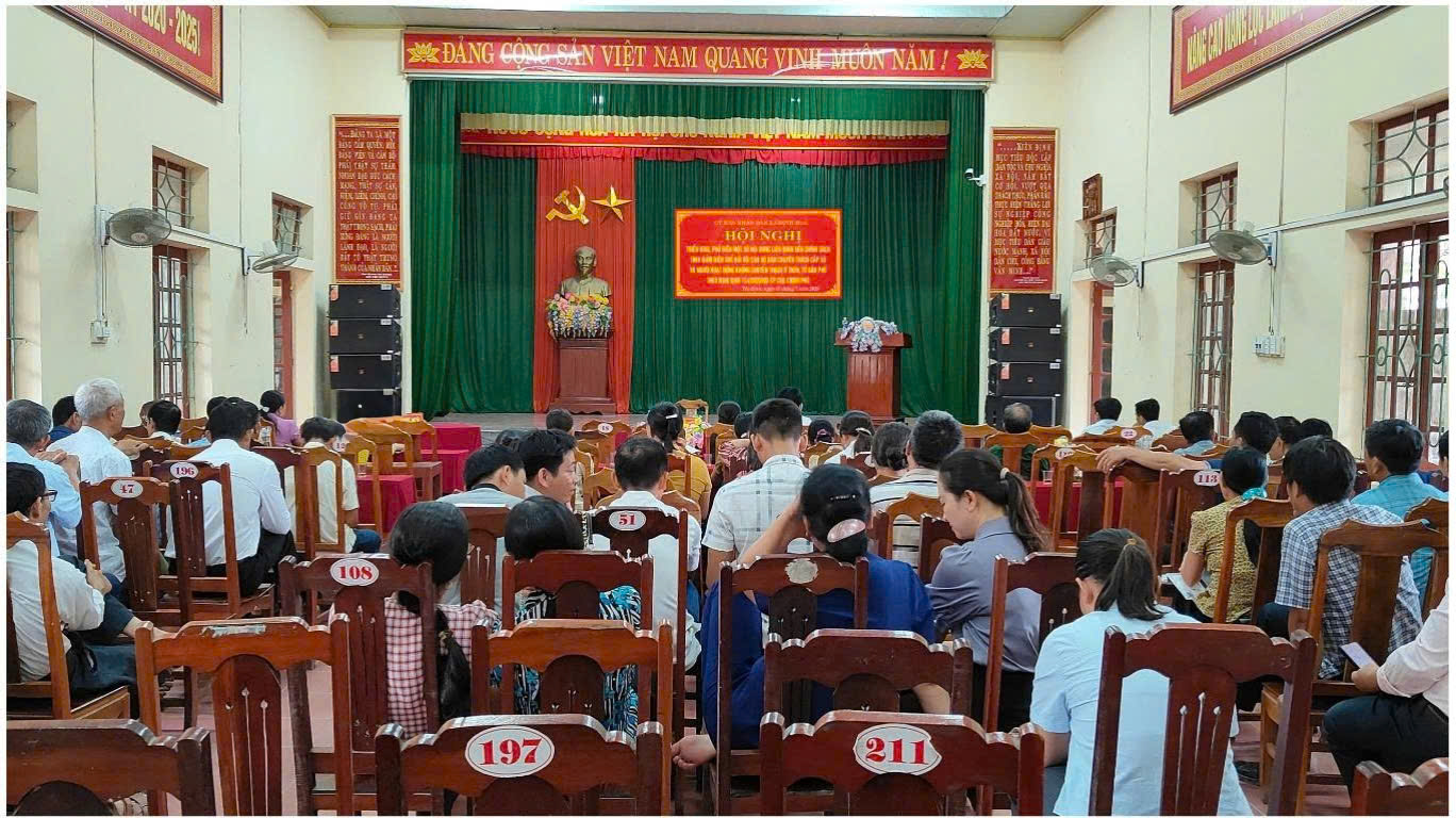 Xã Định Hòa tổ chức hội nghị triển khai chính sách tinh giản biên chế theo Nghị Định 154/2025/NĐ-CP