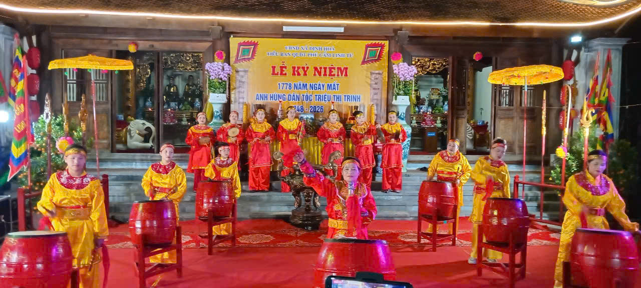  Lễ kỷ niệm 1778 năm ngày mất Anh hùng dân tộc Triệu Thị Trinh