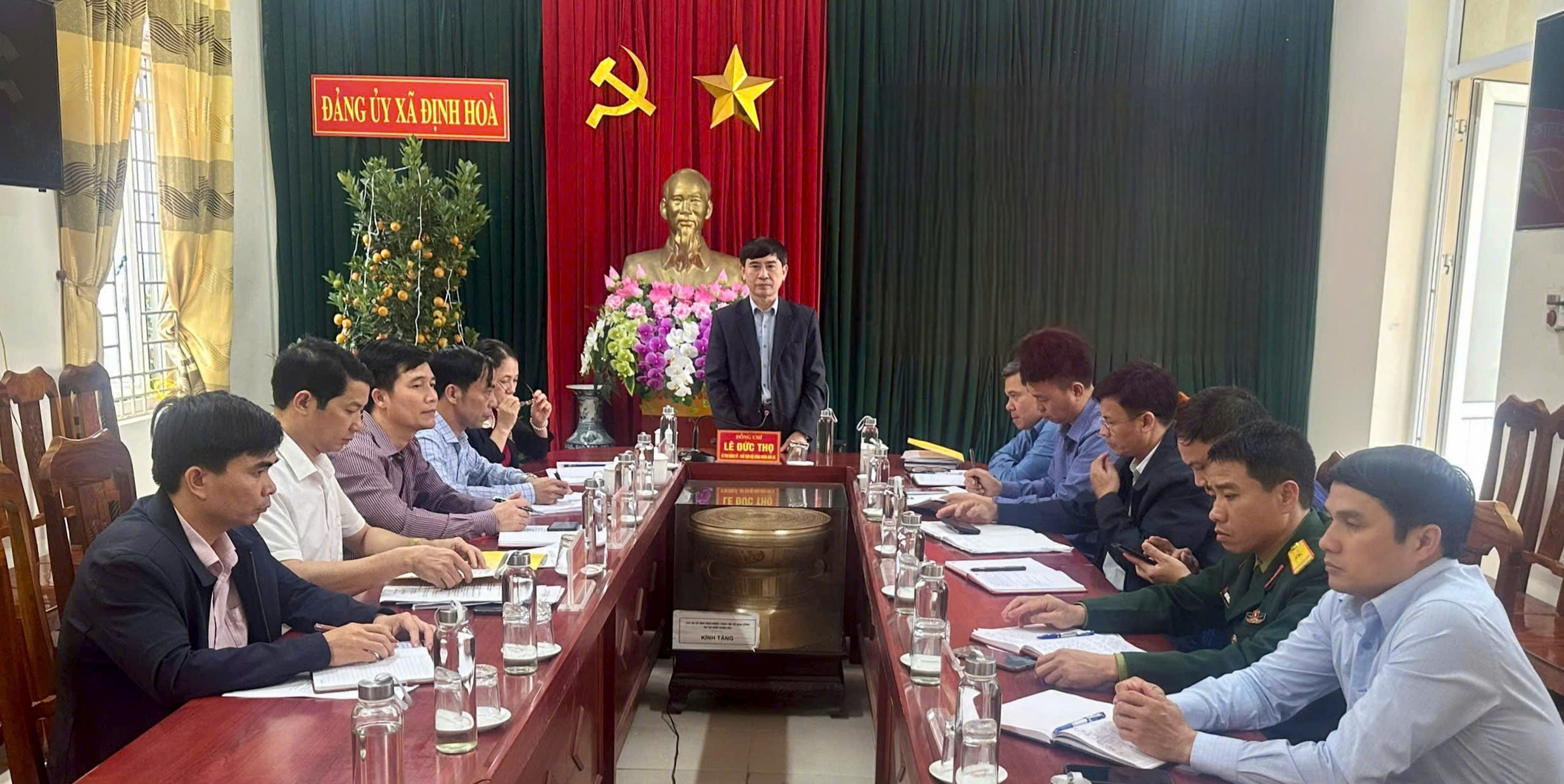 DANH SÁCH CÁN BỘ, LÃNH ĐẠO XÃ ĐỊNH HOÀ