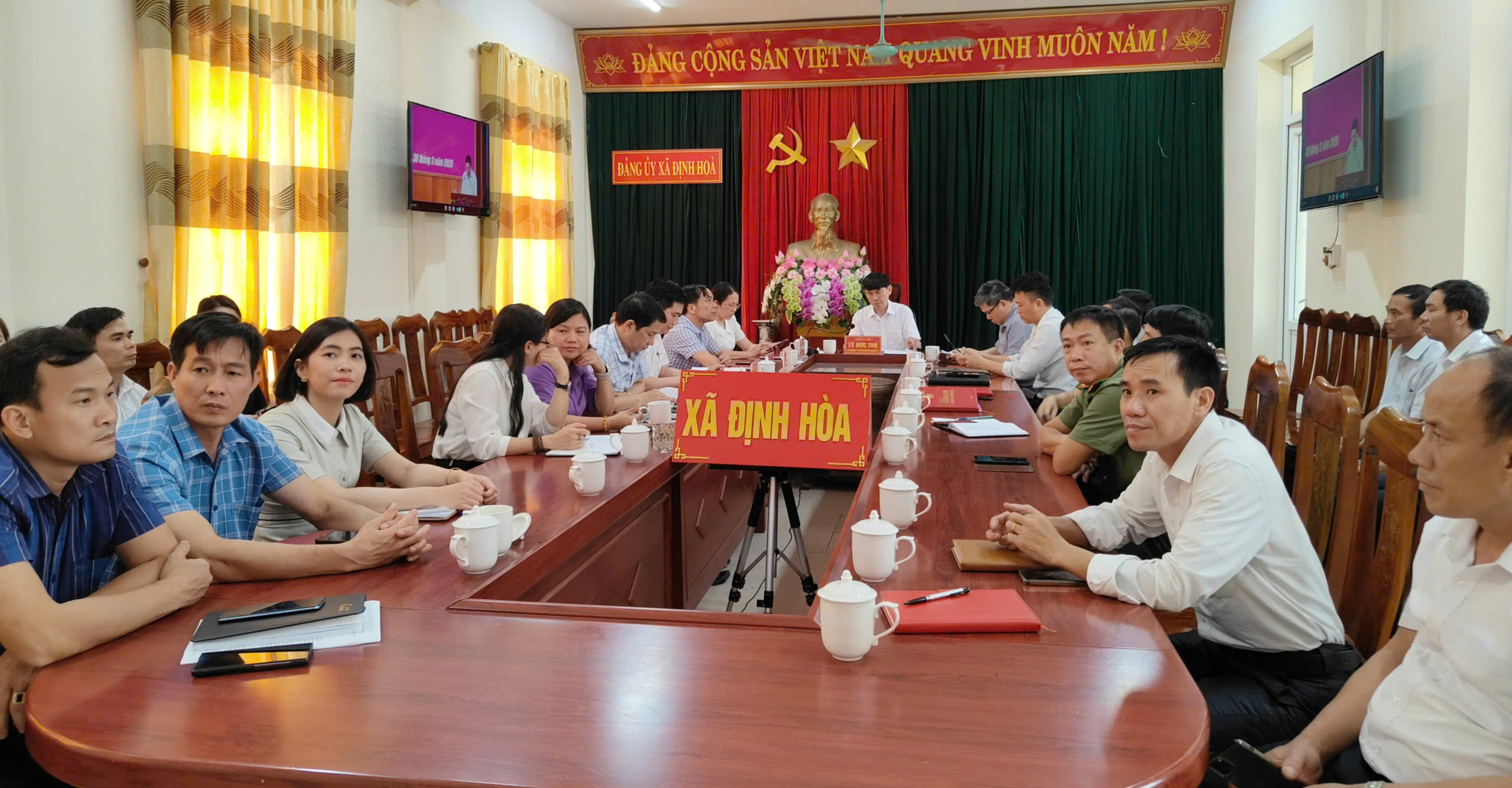 Hội nghị trực tuyến tiếp thu tinh thần hội nghị lần thứ 5 ban chấp hành đảng bộ tỉnh thanh hóa (khóa XX)