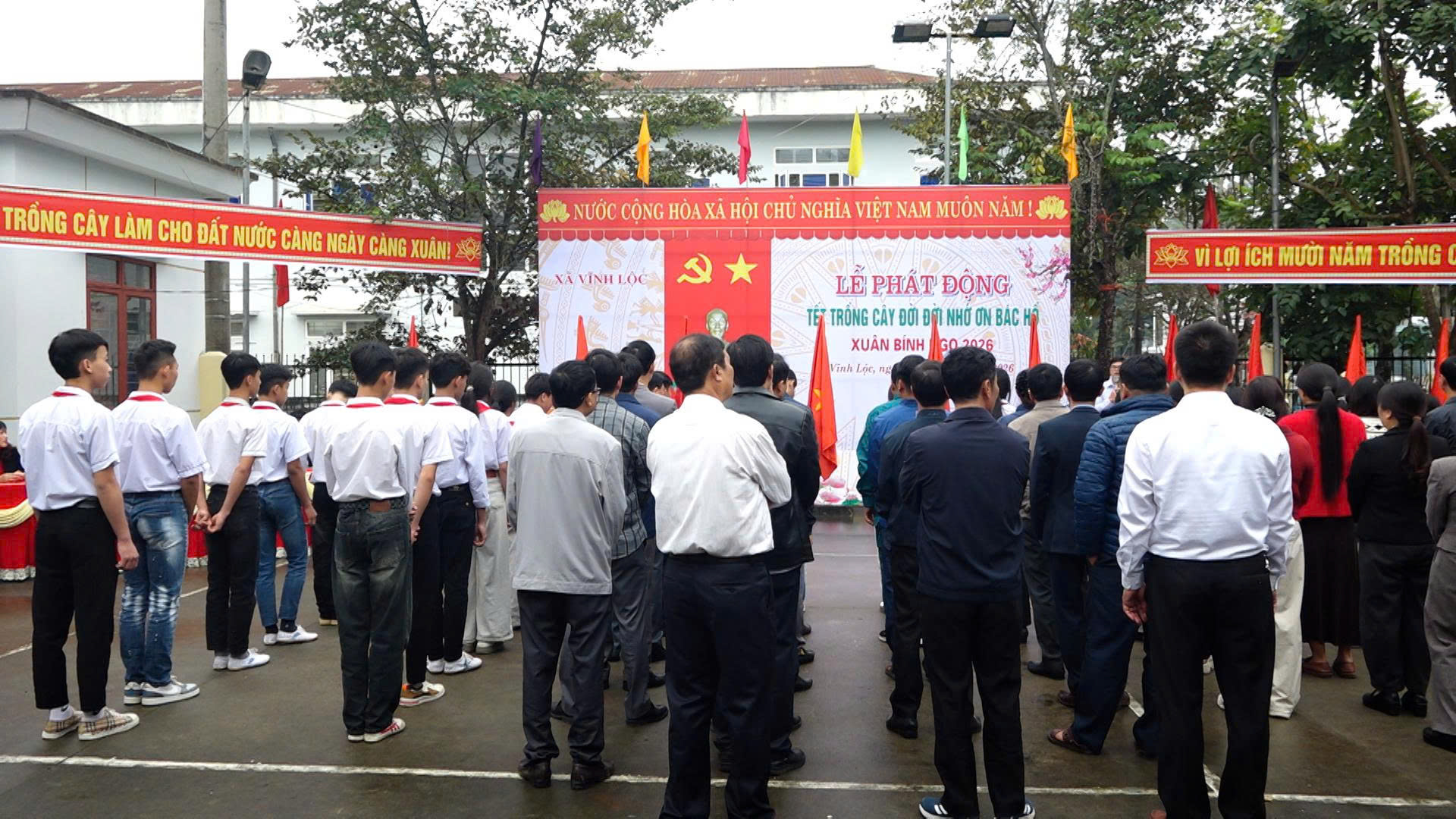 Xã Vĩnh Lộc phát động "Tết trồng cây đời đời nhớ ơn Bác Hồ"  ​