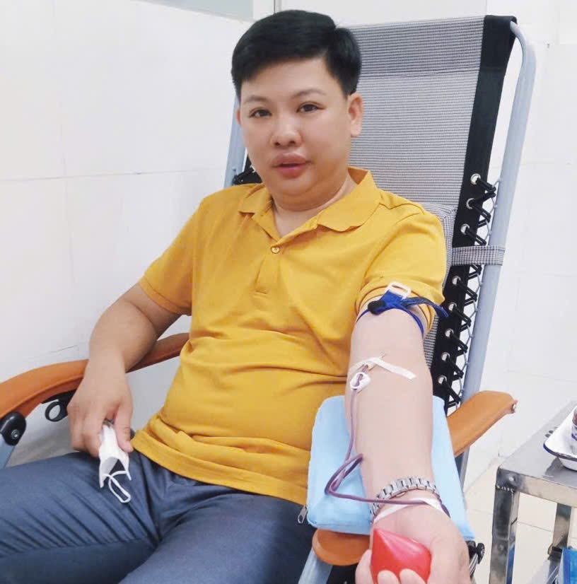 26 lần hiến máu – nghĩa tình người Bí thư Chi đoàn thôn Vĩnh Thành 3